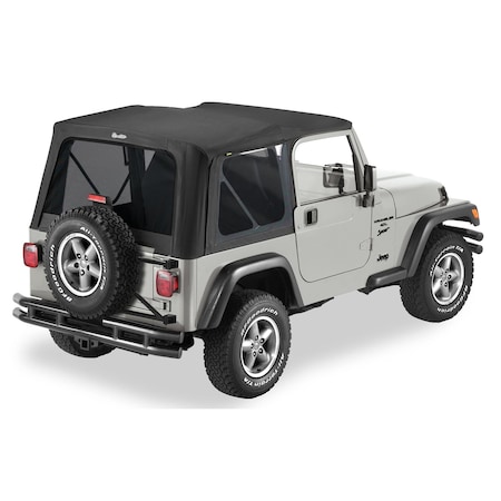 Bestop Replace-A-Top for OEM Hardware For Jeep 1997-2002 Wrangler TJ Tinted No Door Skins Included 51180-15
